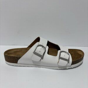 Eastland Women’s Cambridge Sandals White, Size 11 M